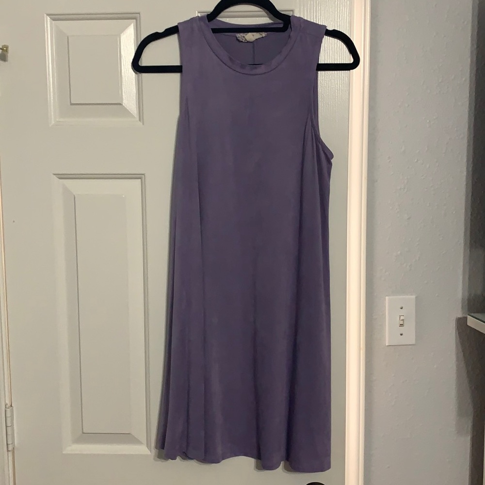 Velvet Purple Dress